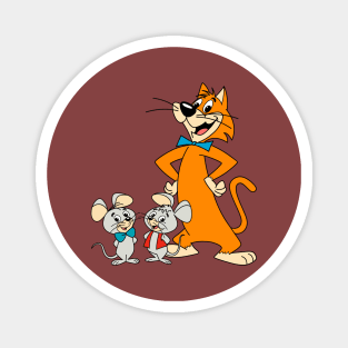 Pixie and Dixie and Mr. Jinks Magnet